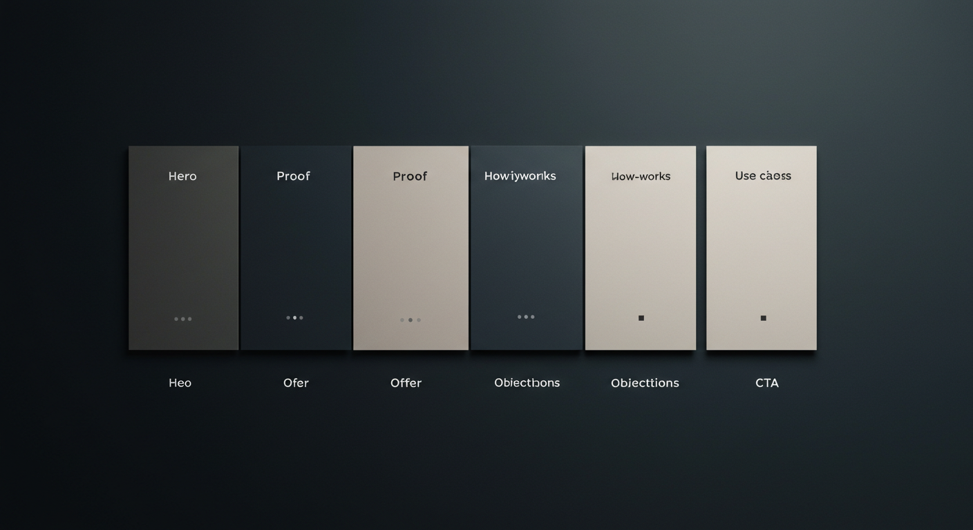 The 7-Block Homepage That Converts (With Wireframes)