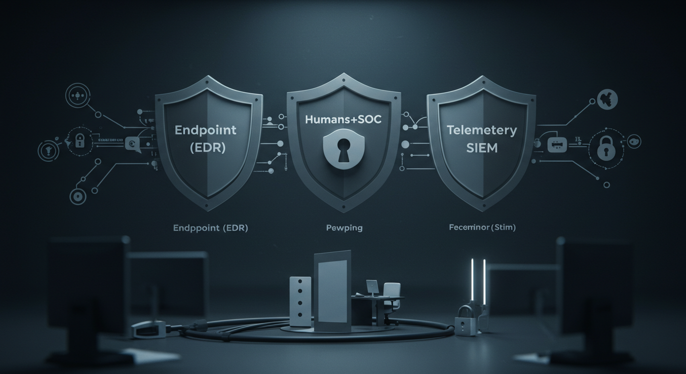 Ransomware Defense on a Budget: EDR vs. MDR vs. SIEM