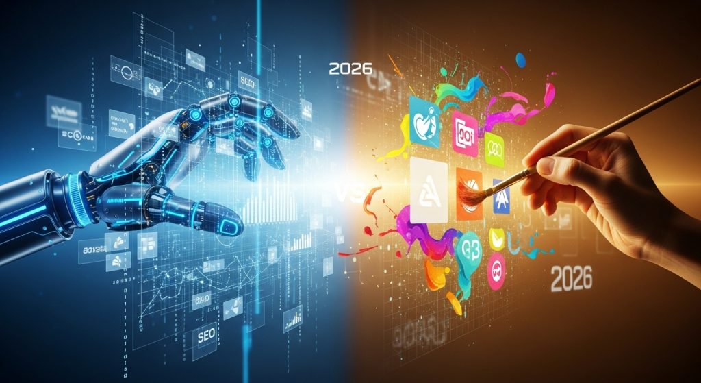 Automation vs Creativity: What Will Win the Marketing & SEO Game in 2026 