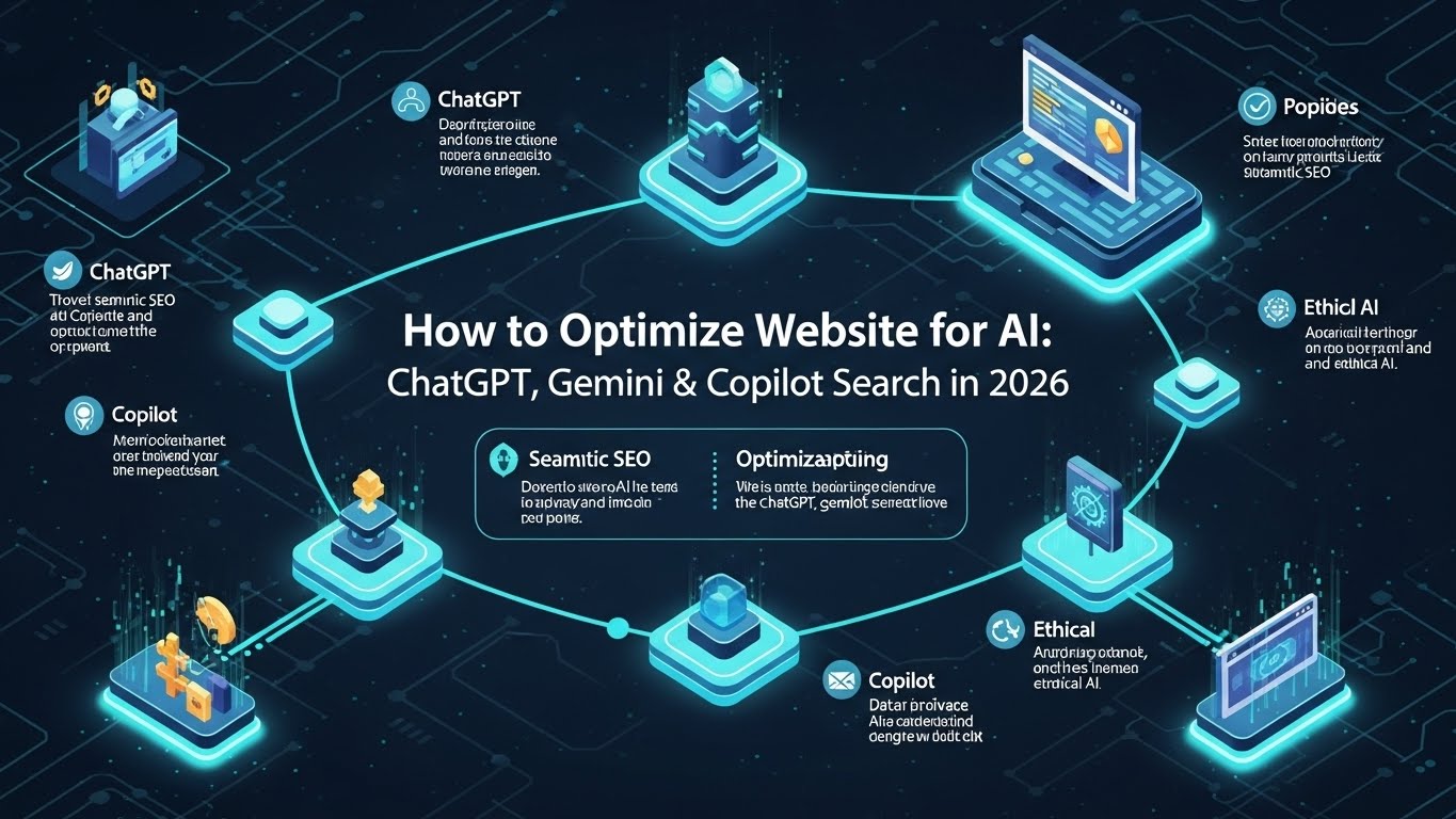 How to Optimize Website for AI: ChatGPT, Gemini & Copilot Search in 2026