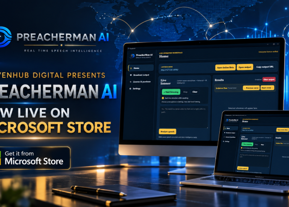 24SevenHUB Launches PreacherMan AI on Microsoft Store